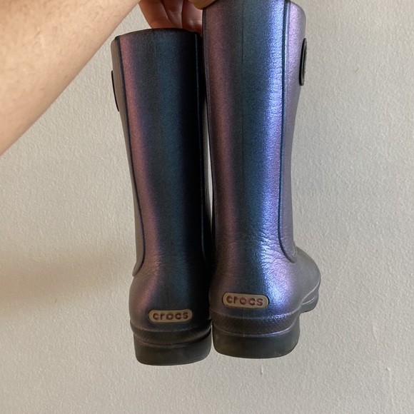 Crocs rain boots girls size 10 - Picture 2 of 4
